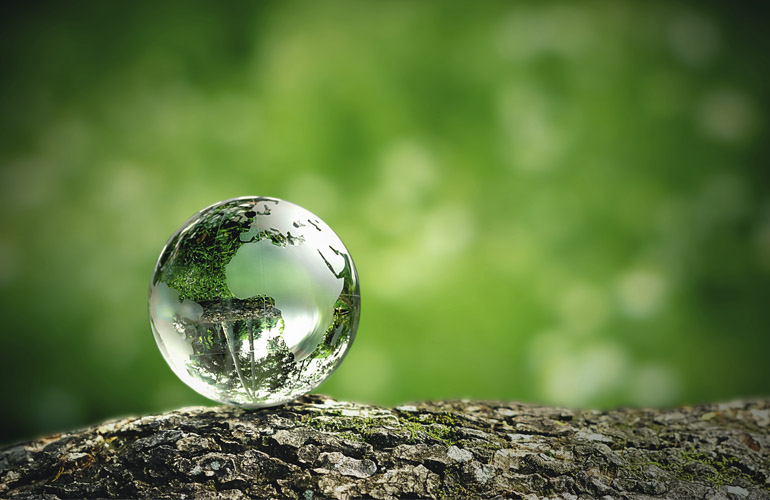 Earth 3D illustration